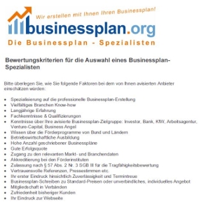 Was Kostet Es Einen Businessplan Erstellen Zu Lassen Businessplan Org Die Businessplan Spezialisten